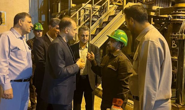 مدیرعامل شرکت ملی صنایع مس ایران از مجتمع مس سرچشمه بازدید کرد