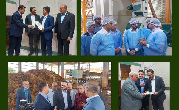 بازدید مدیرعامل بانک کشاورزی از طرح های بزرگ کشاورزی خوزستان و قدردانی از مشتریان برتر استان