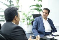 دیدار مدیرعامل بانک رفاه کارگران با مدیرعامل شرکت پتروشیمی نوری