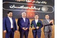 بانک سامان، بانک برتر حوزه تسهیلات در جایزه تأمین مالی فناوری و نوآوری ایران
