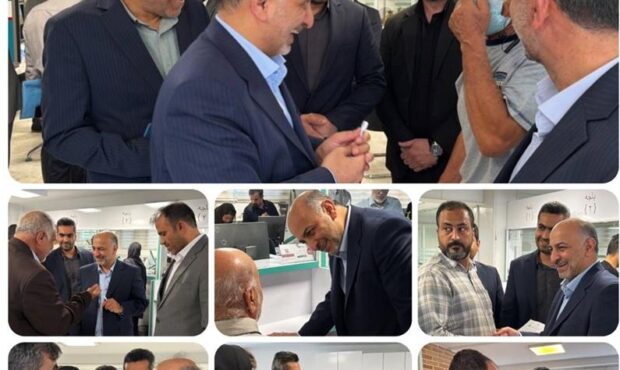 مدیرعامل بیمه دی از شعبه تخصصی بیمههای درمان بازدید کرد مدیرعامل بیمه دی از شعبه تخصصی بیمههای درمان بازدید کرد