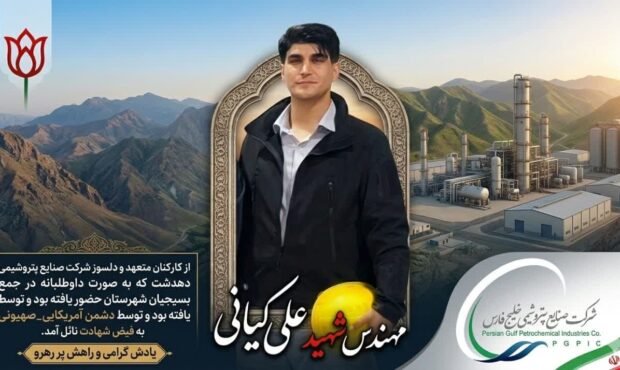 شهادت یکی از کارکنان پتروشیمی دهدشت در حمله دشمن آمریکایی_صهیونی