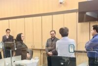 تأکید متقی‌نیا بر تقویت منابع و افزایش سهم از بازار در بازدید سرزده از شعب استان تهران